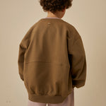 Bomber Sweatshirt w/ Zip GOTS Woody