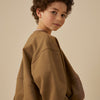 Bomber Sweatshirt w/ Zip GOTS Woody