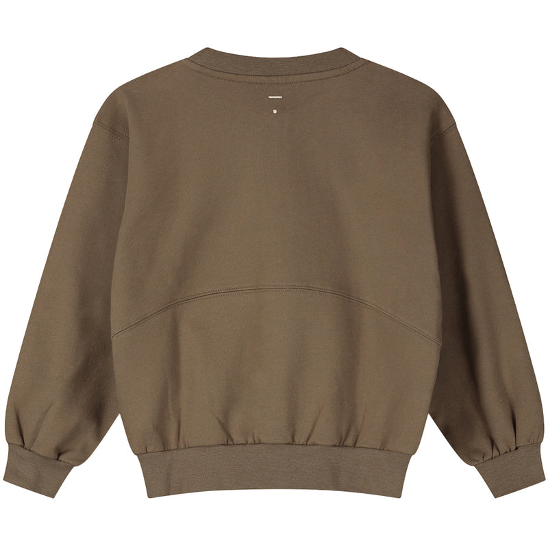 Bomber Sweatshirt w/ Zip GOTS Woody
