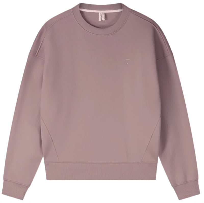 Adult Dropped Shoulder Sweater GOTS Berry