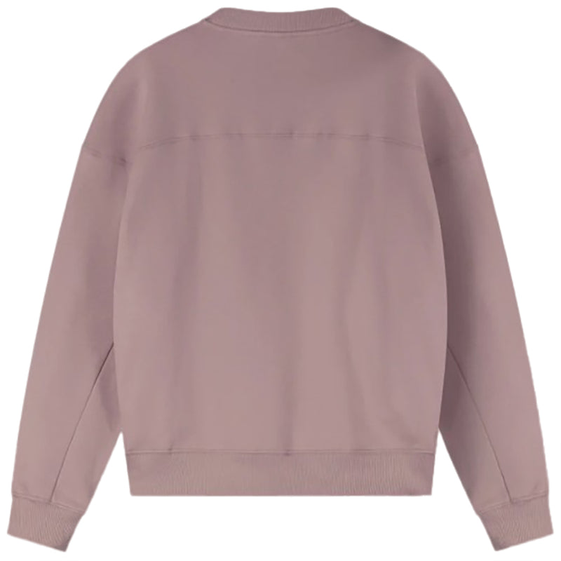 Adult Dropped Shoulder Sweater GOTS Berry