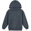 Hoodie GOTS Blue Grey