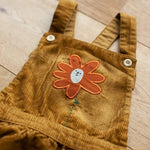 Bügelflicken Blume gross