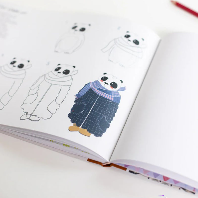 Krummtierbuch 2.0 Malen Schritt für Schritt