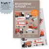 Reflektierende Aufkleber Fahrzeuge - Pocket Edition