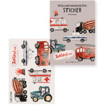 Spülmaschinenfeste Sticker Fahrzeuge - Pocket Edition