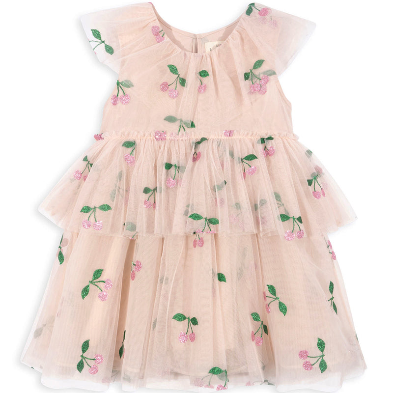 Kleid Mili Glitter Dress Ma Grande Cerise Pink Glitter