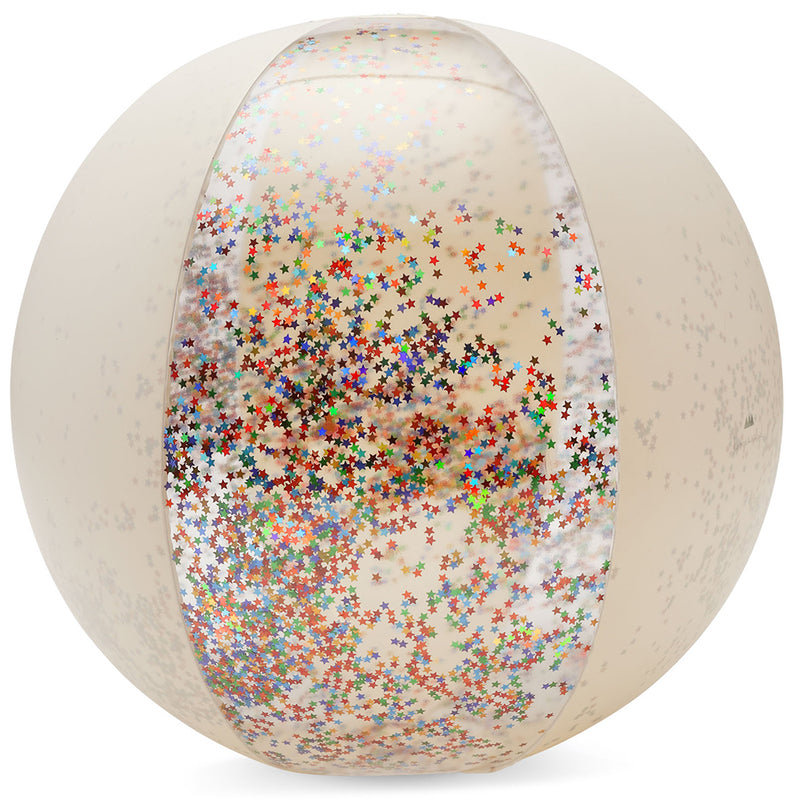 Wasserball / Beach Ball Transparent Cream