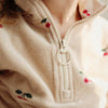 Tavi Fleece Sweatshirt Cherry