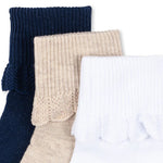 3-Pack Rüschen Socken