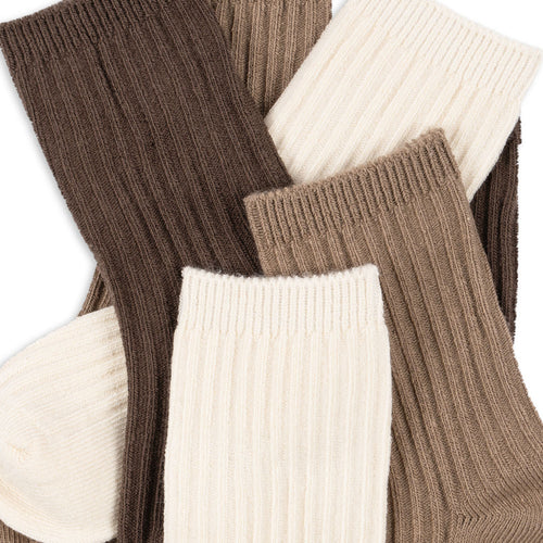 3-Pack Ripp-Strick Socken