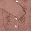 Merino Strickjacke Fiol Frill Cardigan Burlwood