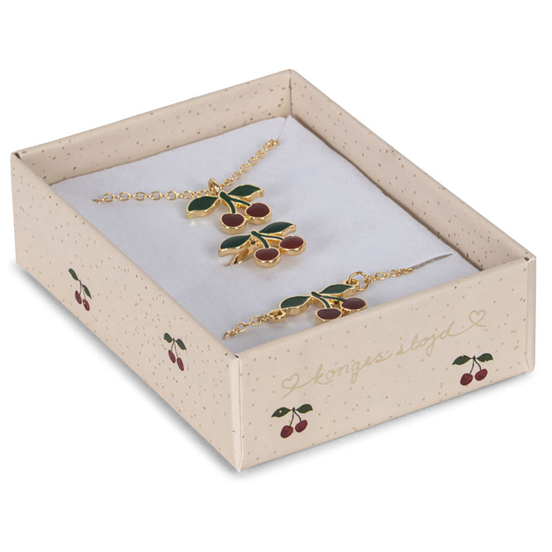 Schmuck-Set Cherry Gold