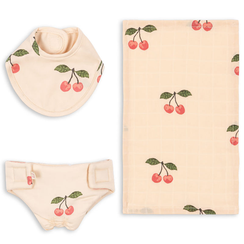 Puppenpflegeset Doll Nursery Set Ma Grande Cerise Pink