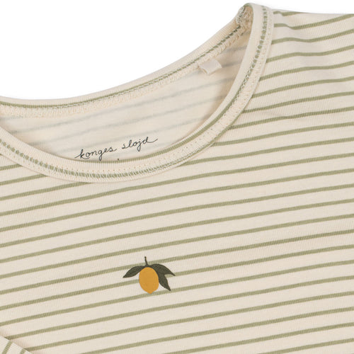 Langarmshirt Tea Stripe