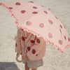 Regenschrim Frill Umbrella Strawberry Glitter