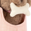 Plüschhund / Maude Puppy Pink Check