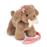 Plüschhund / Maude Puppy Pink Check