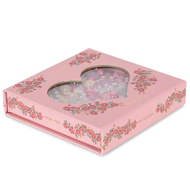 Perlen Box blau/rosa