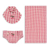 Puppenpflegeset Doll Nursery Set Bubblegum Check