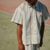 Hemd Vincent SS Shirt GOTS Antique White