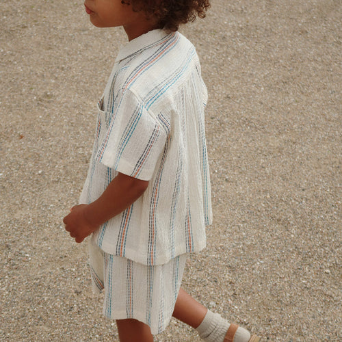 Shorts Vincent GOTS Antique White