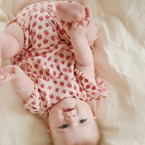 Romper Chleo Frill Rosie Rose