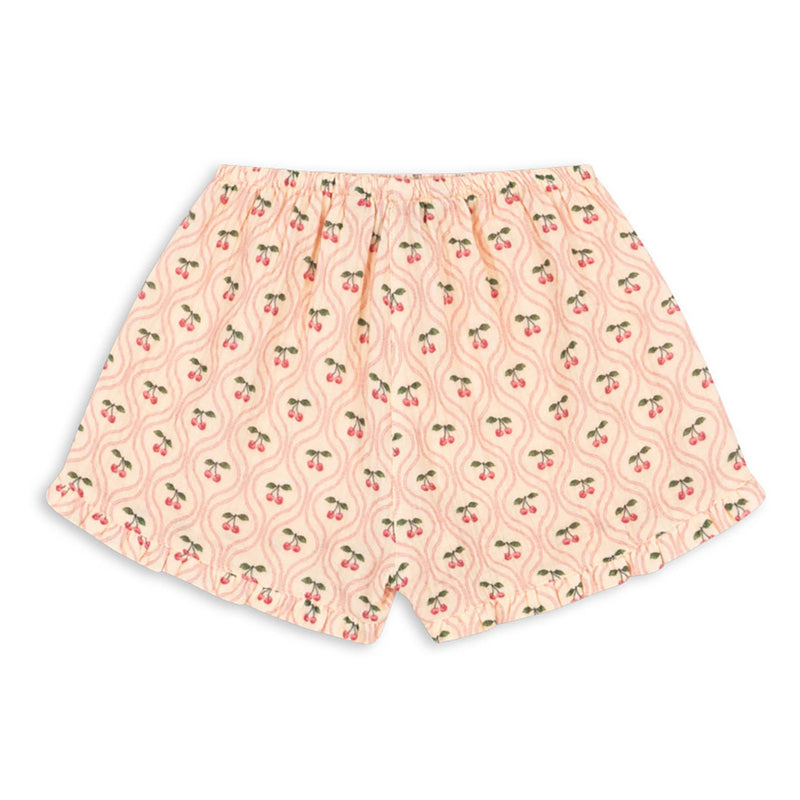 Shorts Coco Cherry Pink Motif