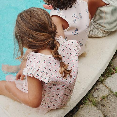 Schwimmweste Avery Swim Vest Cherry Pink Motif
