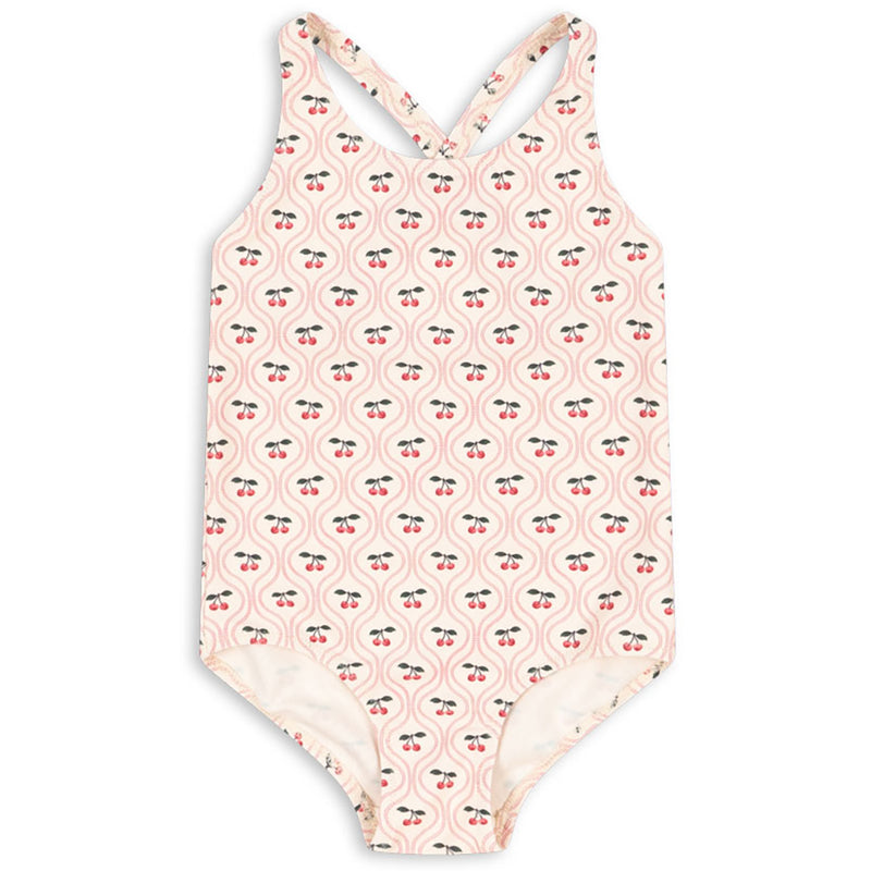Badeanzug Merle Cherry Pink Motif