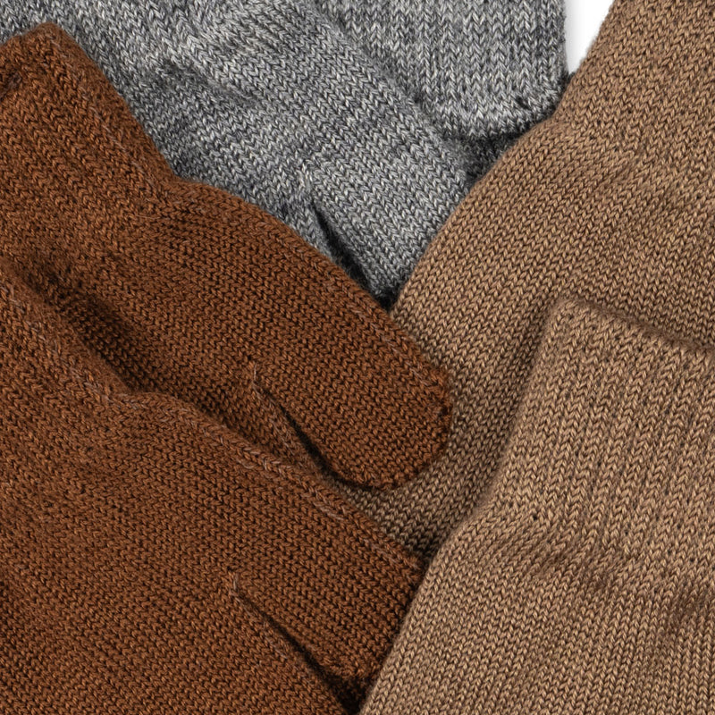 3er Pack Fäustlinge Filla Grey Melange / Beige / Brown