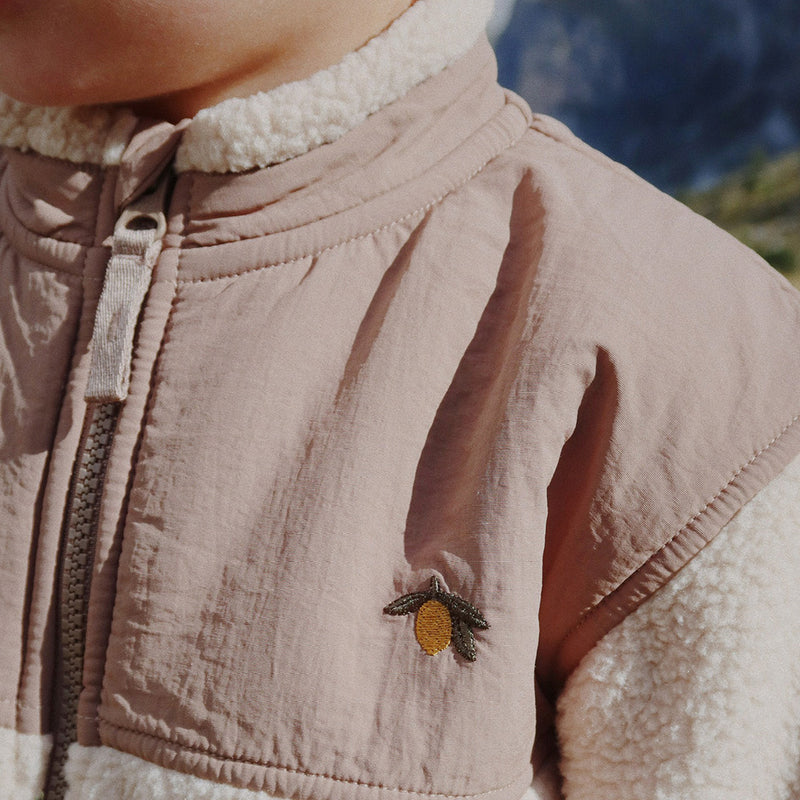 Flynn Fleece Jacke Oxford Tan