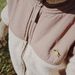 Flynn Fleece Jacke Oxford Tan