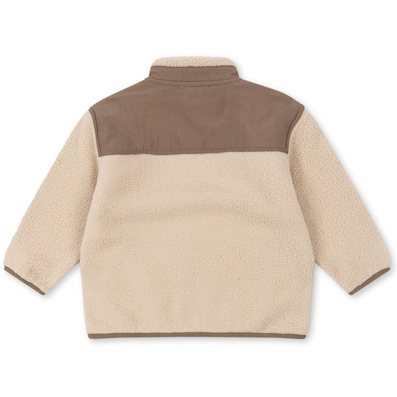 Flynn Fleece Jacke Oxford Tan