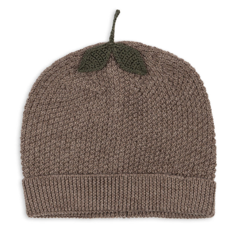 Merino Mütze Fruity Beanie Bunny Brown Melange