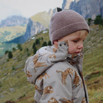 Merino Mütze Fruity Beanie Bunny Brown Melange