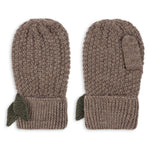 Merino Handschuhe / Fäustlinge Fruity Mittens Bunny Brown Melange