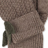 Merino Handschuhe / Fäustlinge Fruity Mittens Bunny Brown Melange
