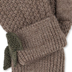 Merino Handschuhe / Fäustlinge Fruity Mittens Bunny Brown Melange