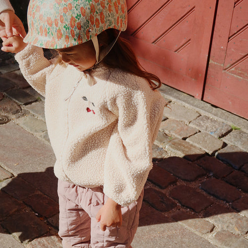 Jazz Teddy Bomber Jacke Sand Dollar
