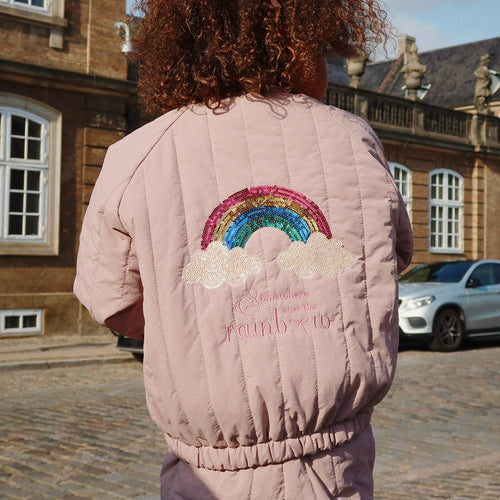Juno Thermo-Bomberjacke Twilight Mauve