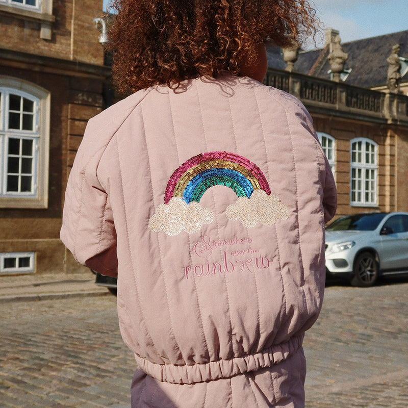 Juno Thermo-Bomberjacke Twilight Mauve