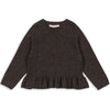Strickpullover Cathy Knit Sweater Brown Melange