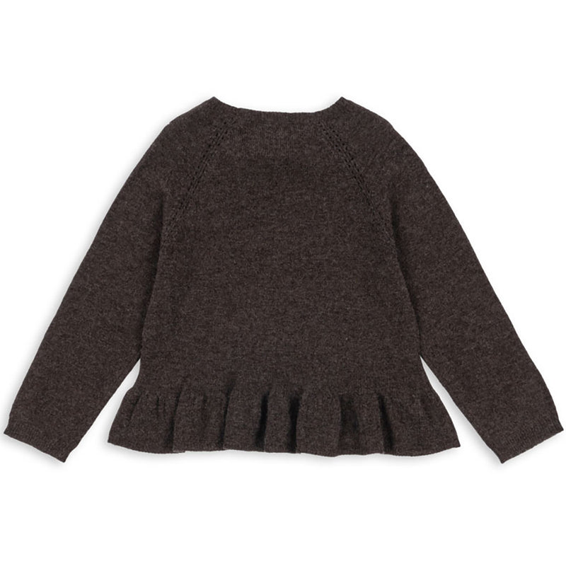 Strickpullover Cathy Knit Sweater Brown Melange