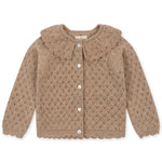 Strickjacke Creme