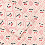 Langarm Badeanzug Merle Cherry Pink Motif