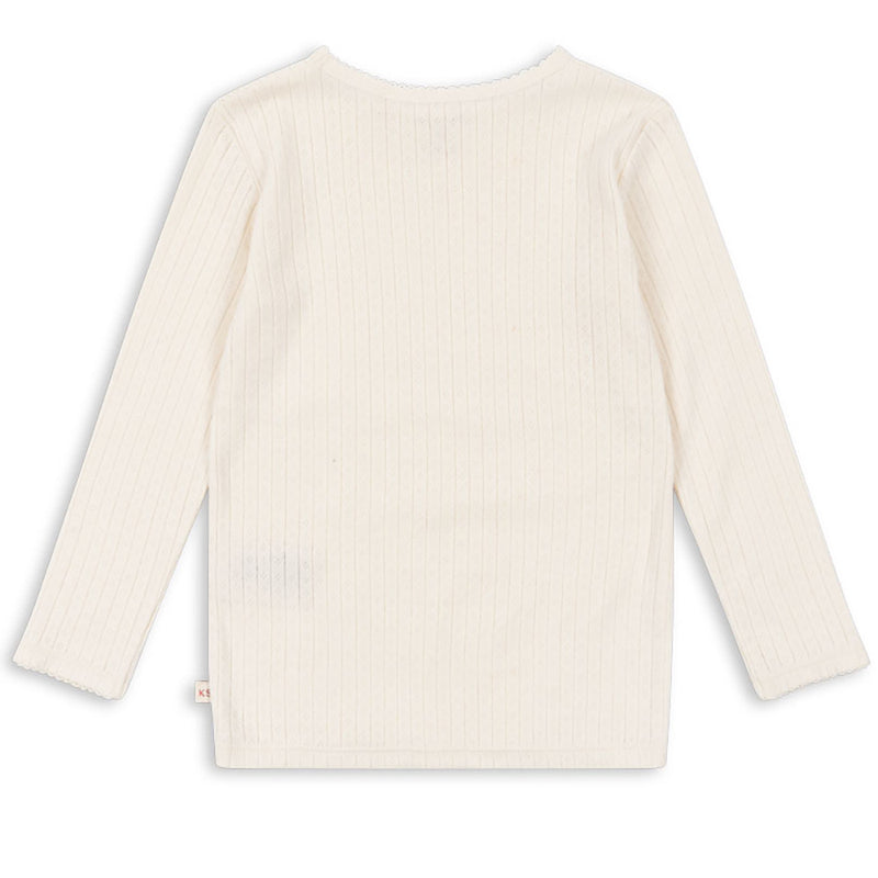 Langarmshirt Minnie Blouse Antique White
