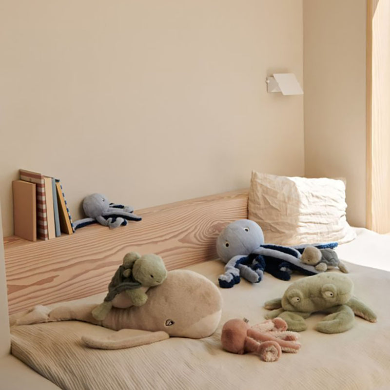 Plüsch Berto & Baby Schildkröten Teddy Faune Green