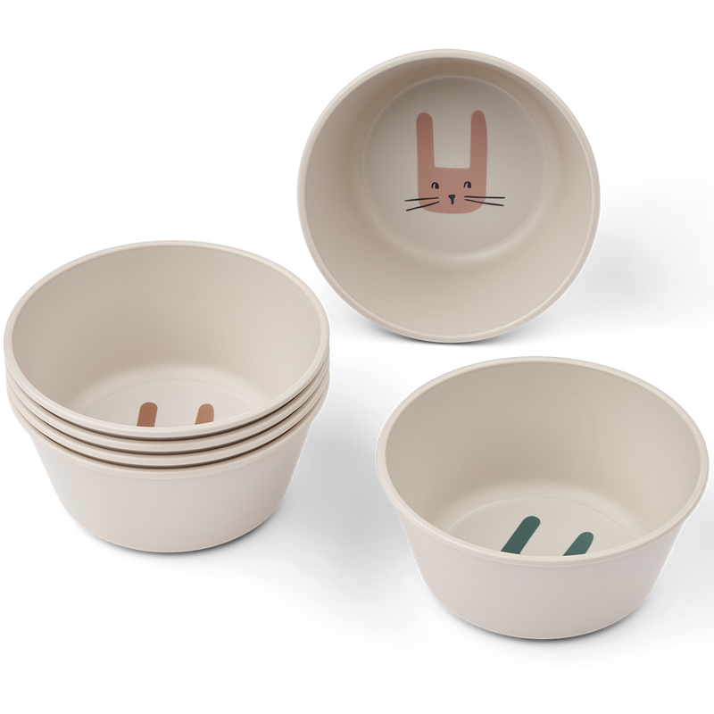 6er Pack Schüsseln Cees Bowl Bunny / Sandy