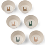 6er Pack Schüsseln Cees Bowl Bunny / Sandy